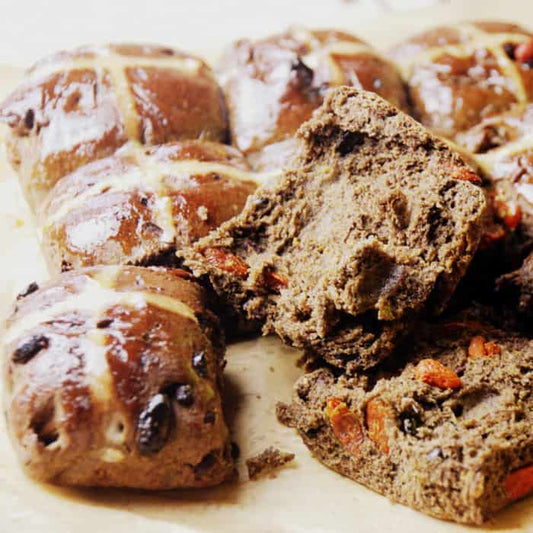superfood hot cross buns clean food luk beautifood