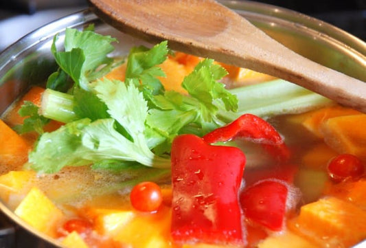 Pumpkin soup recipe clean food luk beautifood