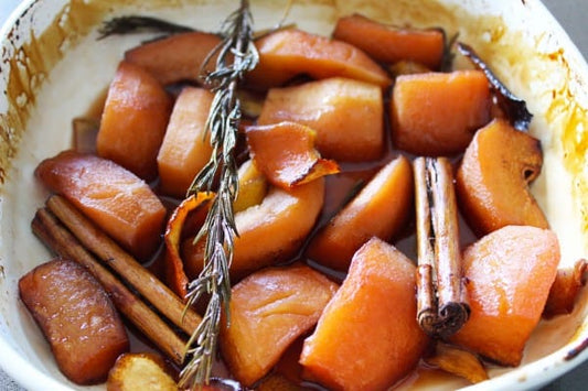 roast quince recipe clean food luk beautifood