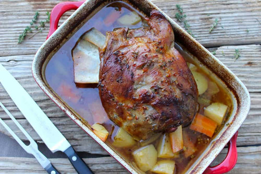 Slow Roasted Lamb Shoulder Recipe clean food luk beautifood