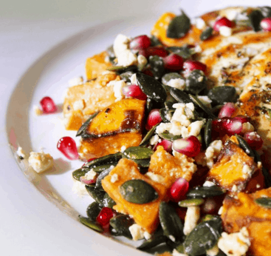 Sweet Potato and Pomegranate Salad clean food luk beautifood