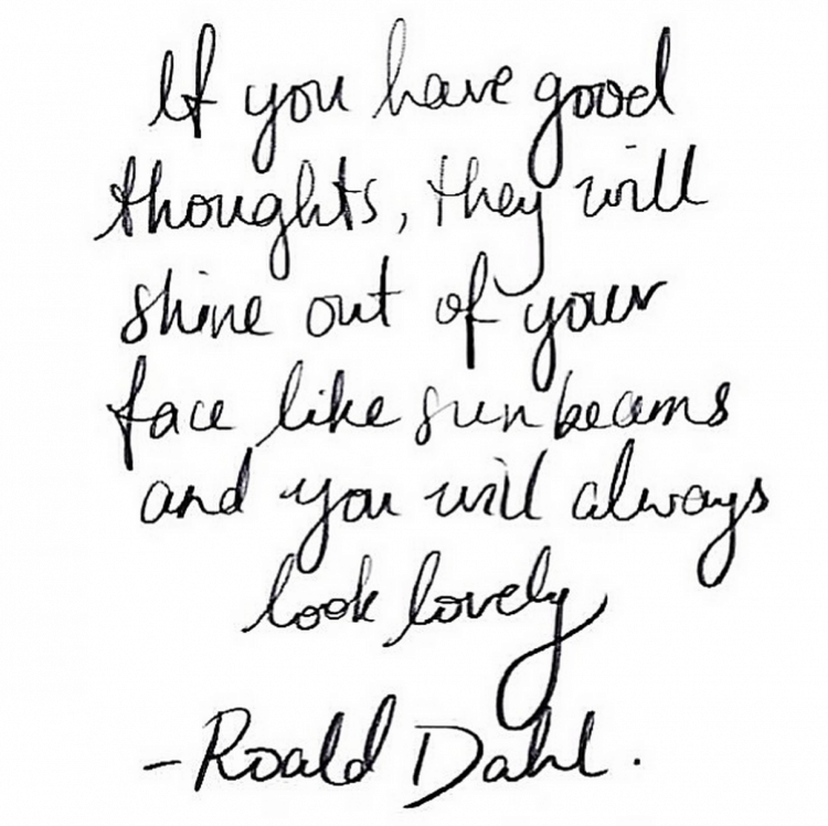 Monday Inspirational Quote - positive thoughts