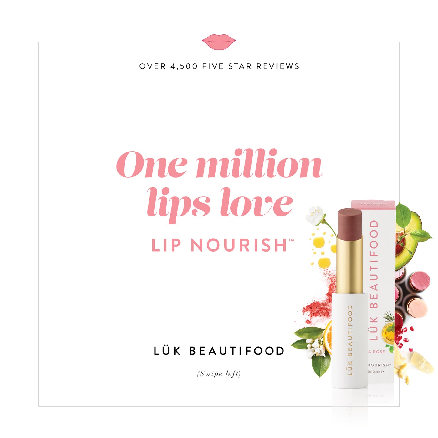 Complete Menu Special: All 14 Lip Nourish™ Natural Lipstick Shades
