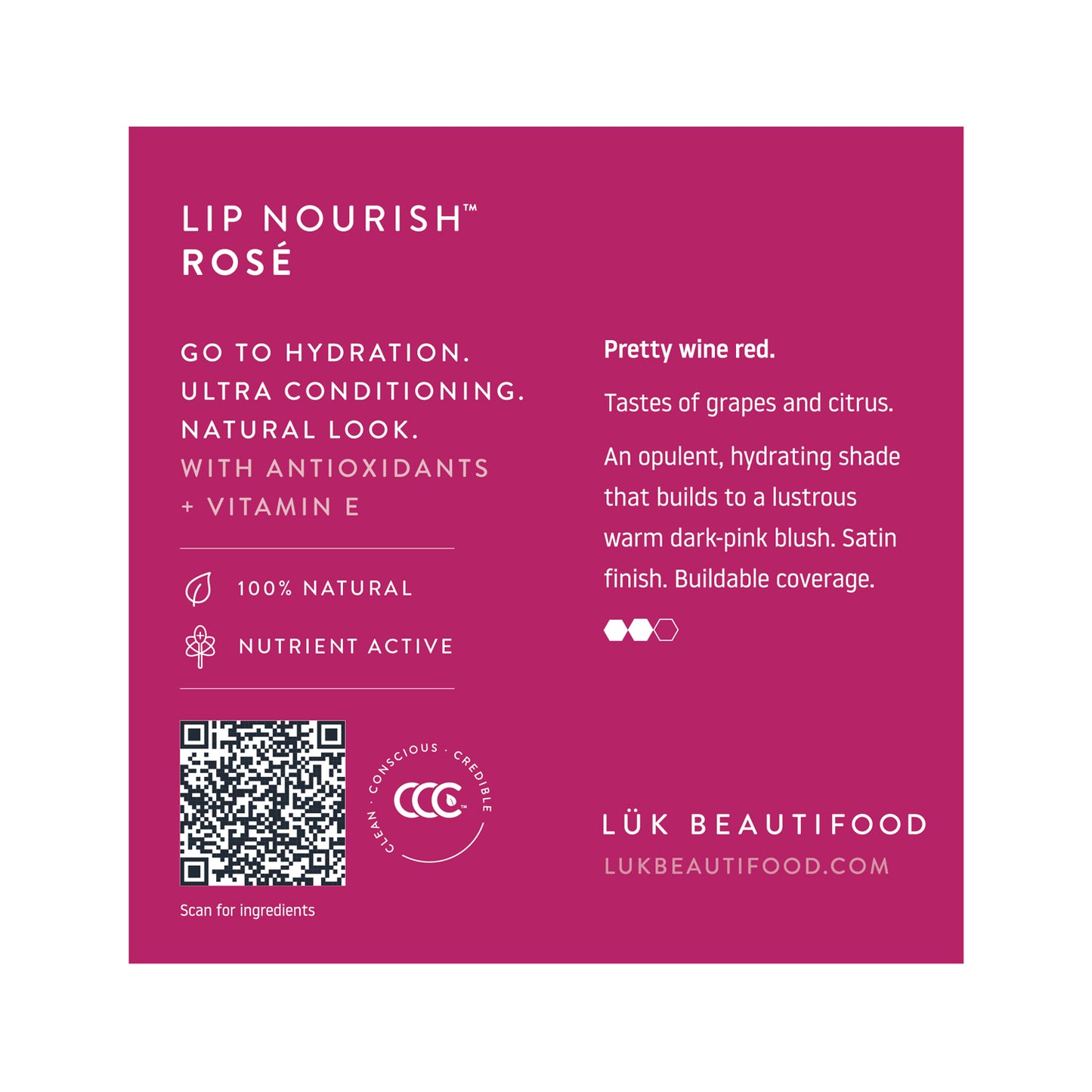 Lip Nourish Natural Lipstick. Best nude lipstick. Sheer finish. Buy Australia