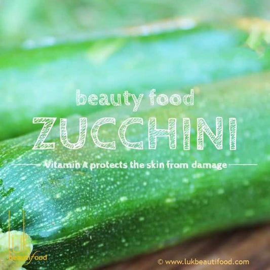 Beauty Benefits of Zucchini beauty food zucchini luk beautifood