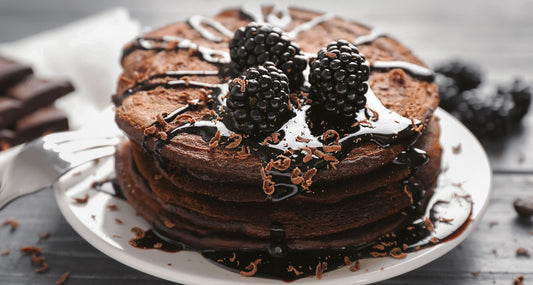 Cacao & Hazelnut Pancakes