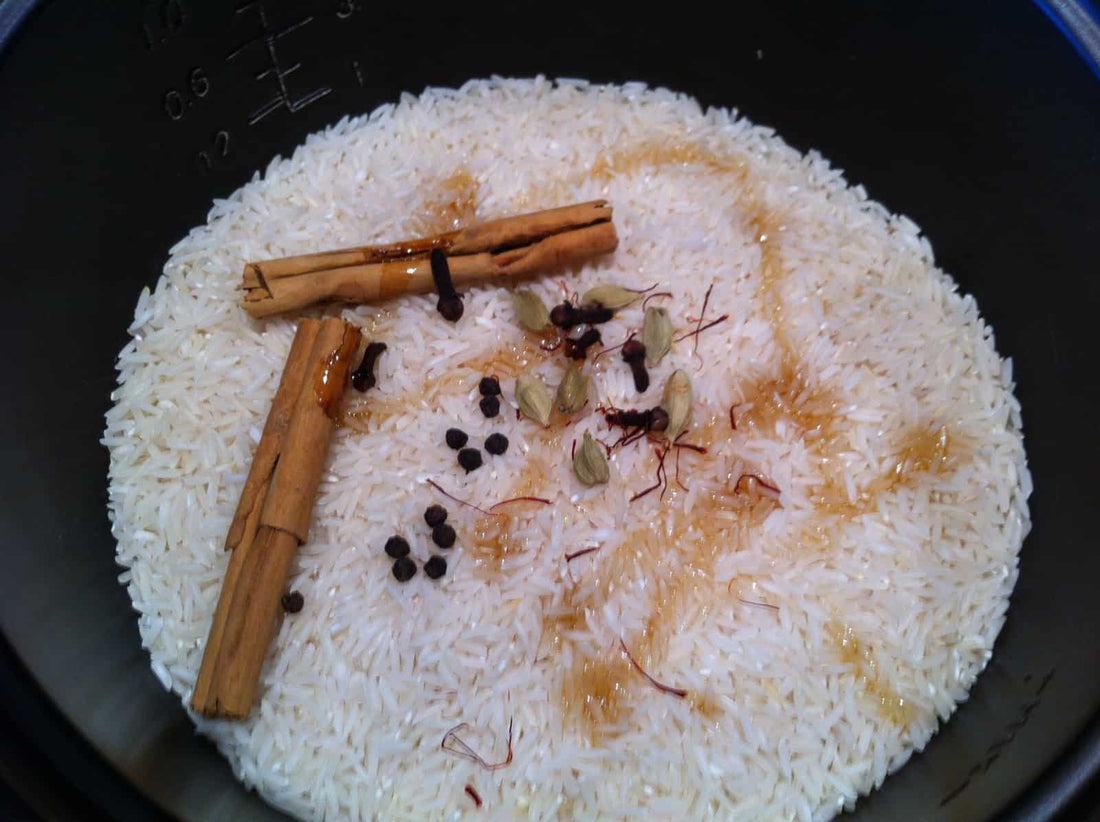 Fragrant rice before cook