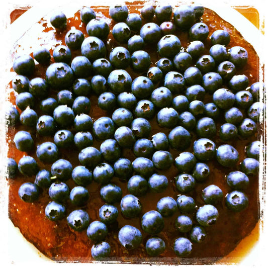 Blueberry Almond Dessert Cake