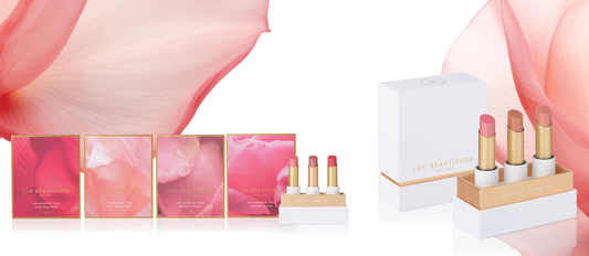 Mirror Your Mood with the Lip Nourish Trio—From Perfect Nudes to Luscious Reds!