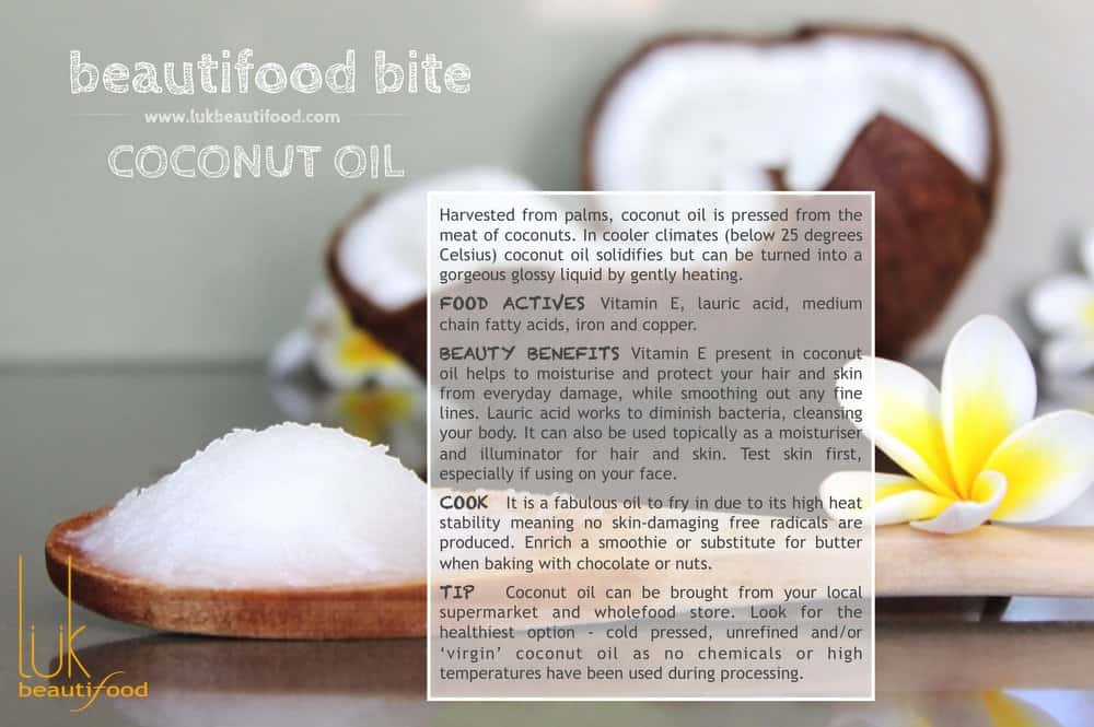 Coconut oil skin and beauty benefits
