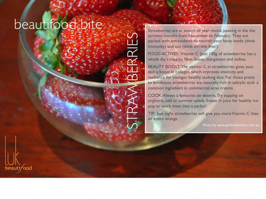 beautifood bite | strawberries
