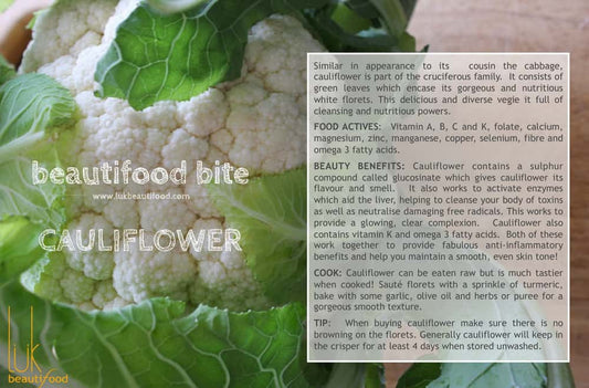 beauty benefits of cauliflower beauty food cauliflower luk beautifood