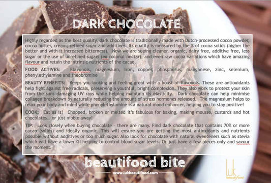 beauty benefits of dark chocolate beauty food dark chocolate luk beautifood