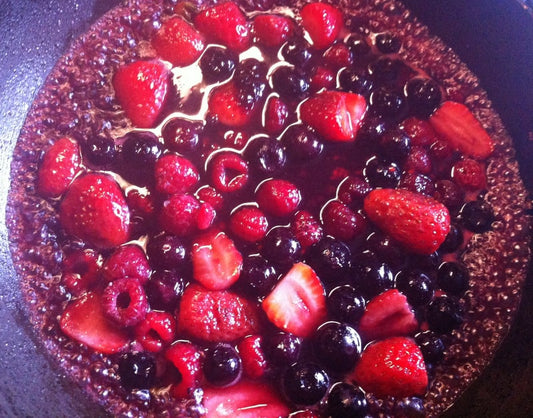 berry-topping