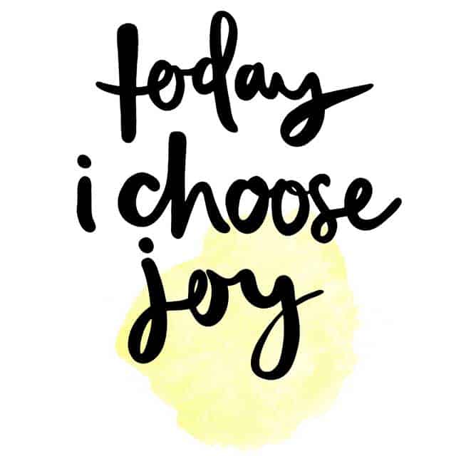 Monday Motivation: Choose Joy
