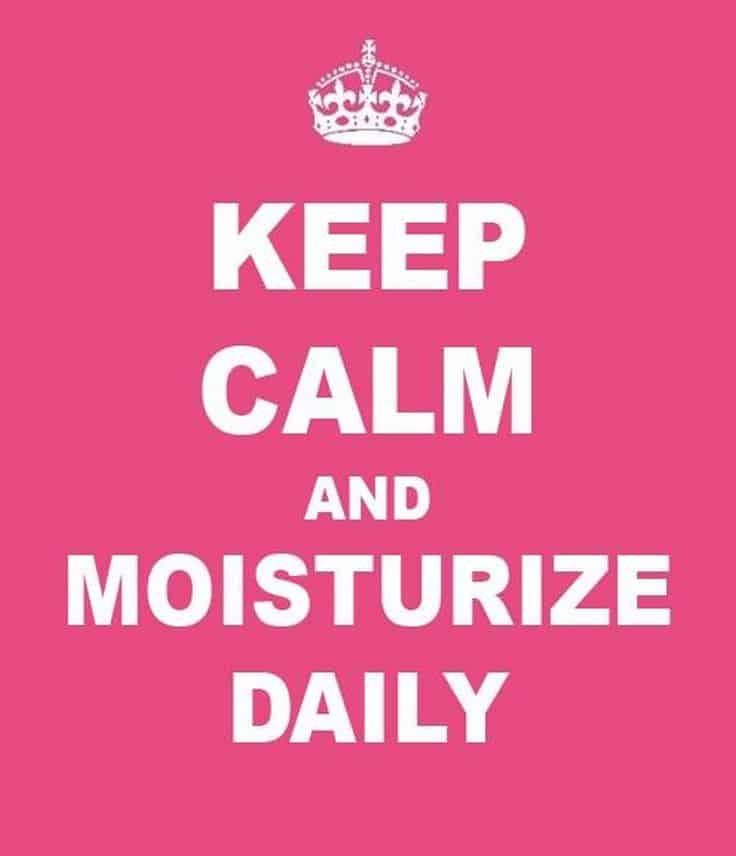 mmm motivation | moisturise daily!