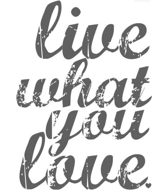 live what you love