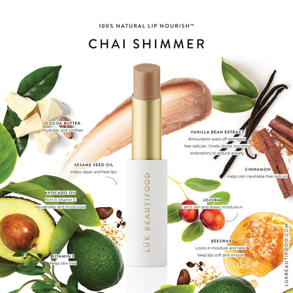 Lip Tint Tree - Chai Shimmer Lip Nourish