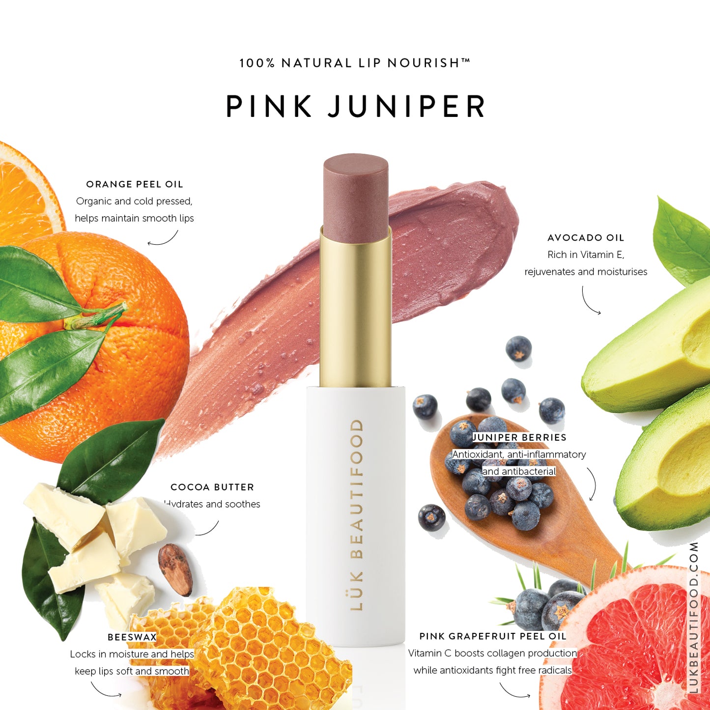 Lip Tint Tree - Pink Juniper Lip Nourish