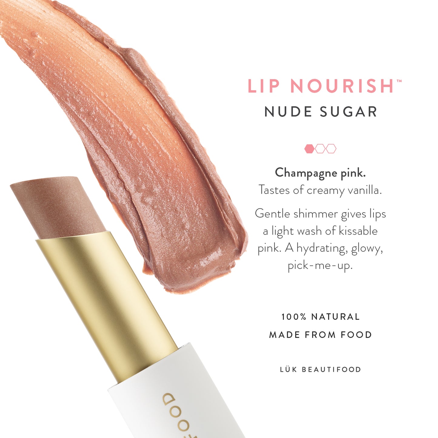 Sheer Delight: Lip Nourish™ Natural Lipstick Trio