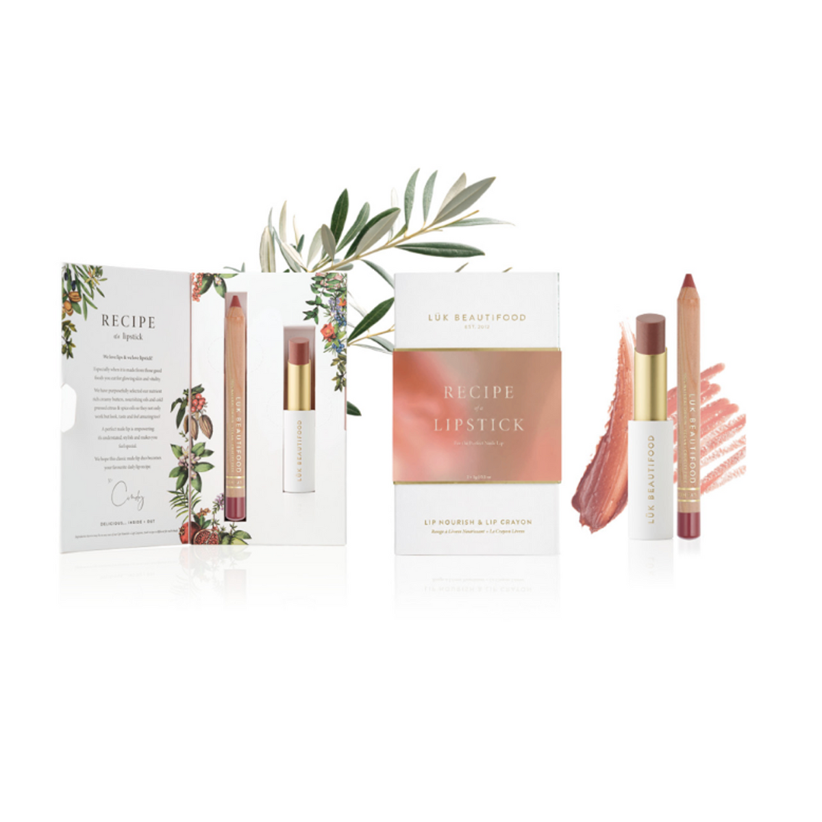 natrual sheer lipstick set for holiday beatuy 2026
