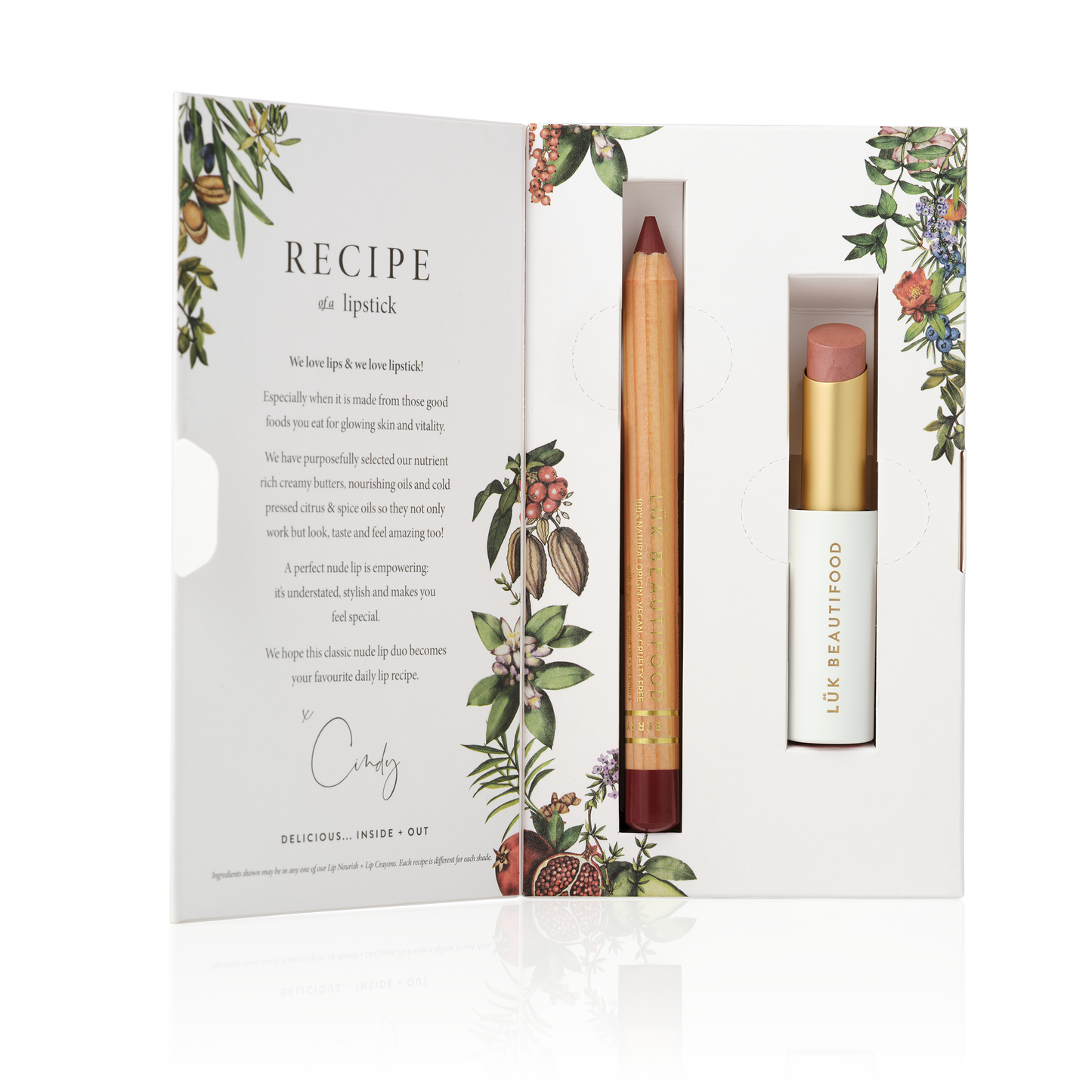 Recipe of a Lipstick - Nude Berry Duo