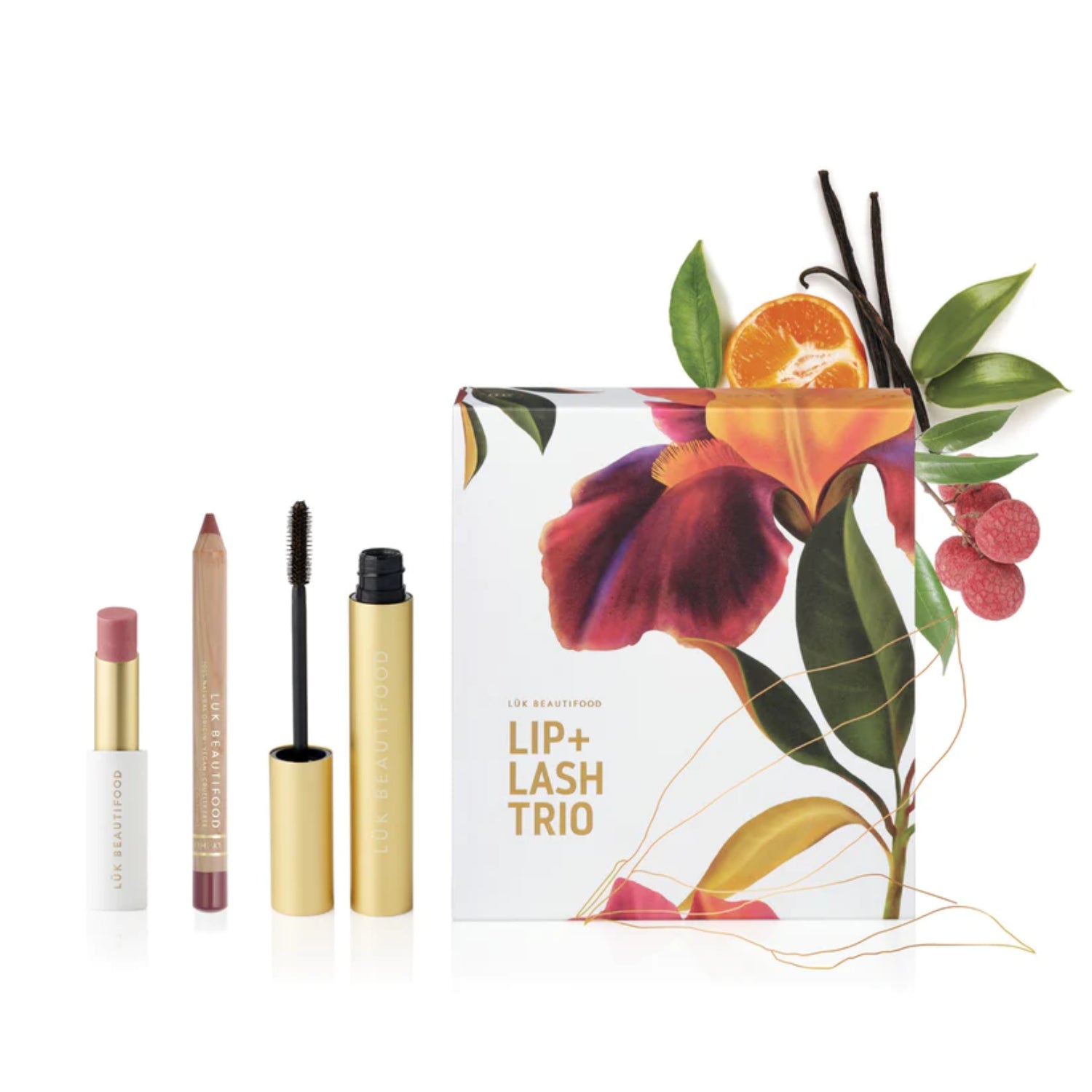 Lip & Lash Trio Set - Soft Shades