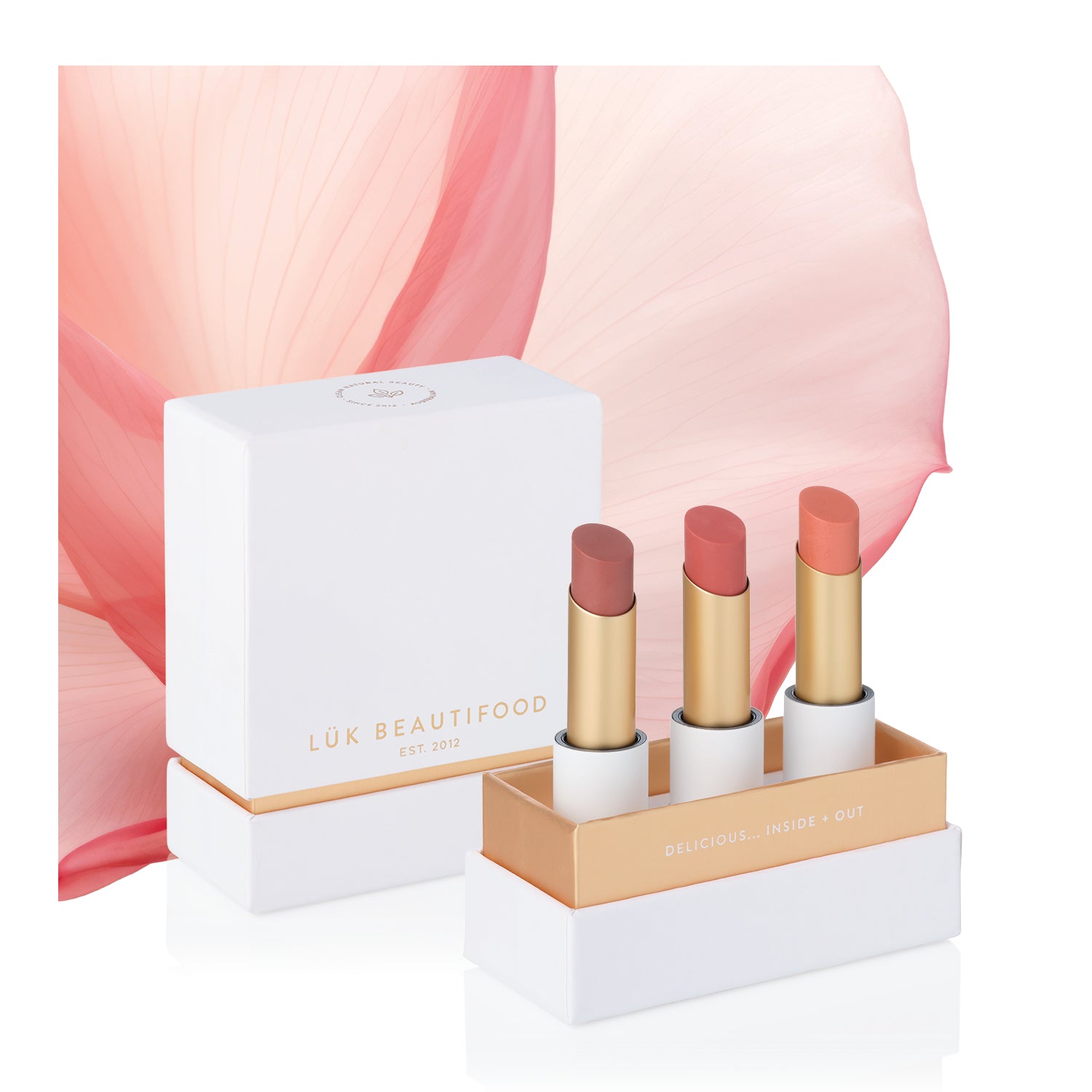 Lip Nourish Trio - Perfect Nudes Lip Nourish Trio - Perfect Nudes