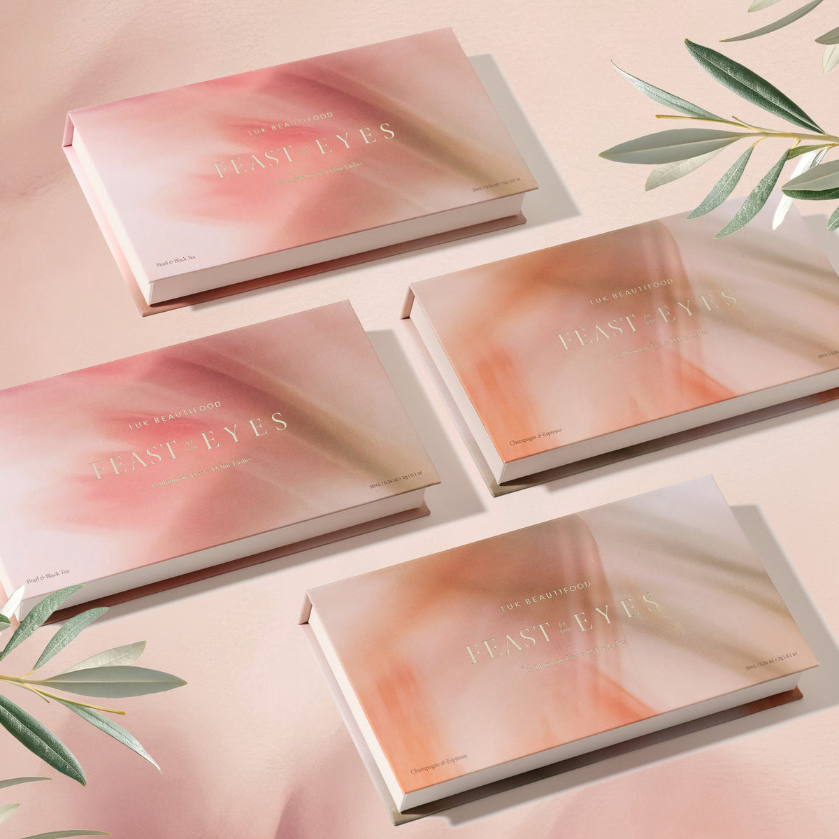 Lük Beautifood Feast for Your Eyes Christmas gift sets styled for gifting