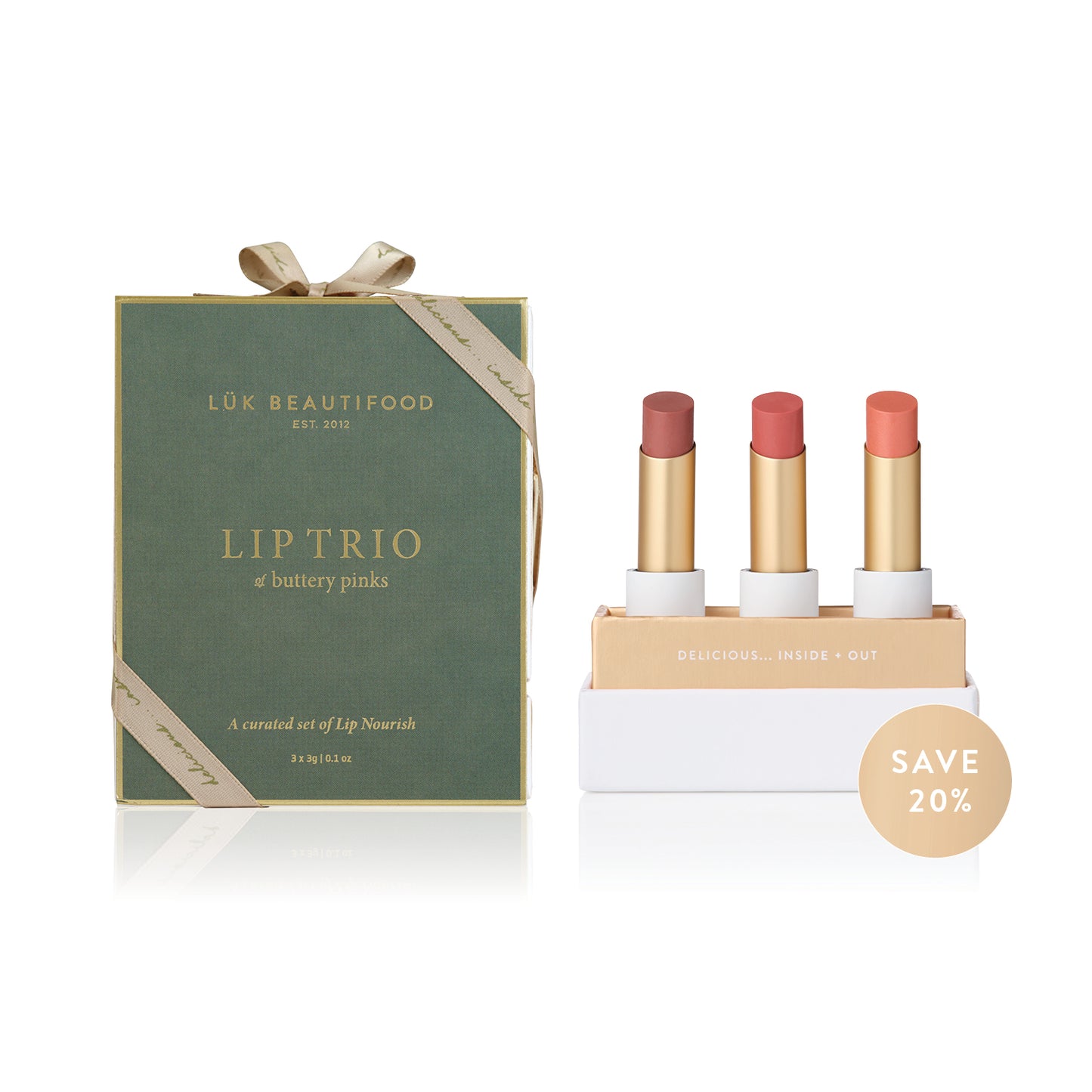 New Lip Trio - Buttery Pinks