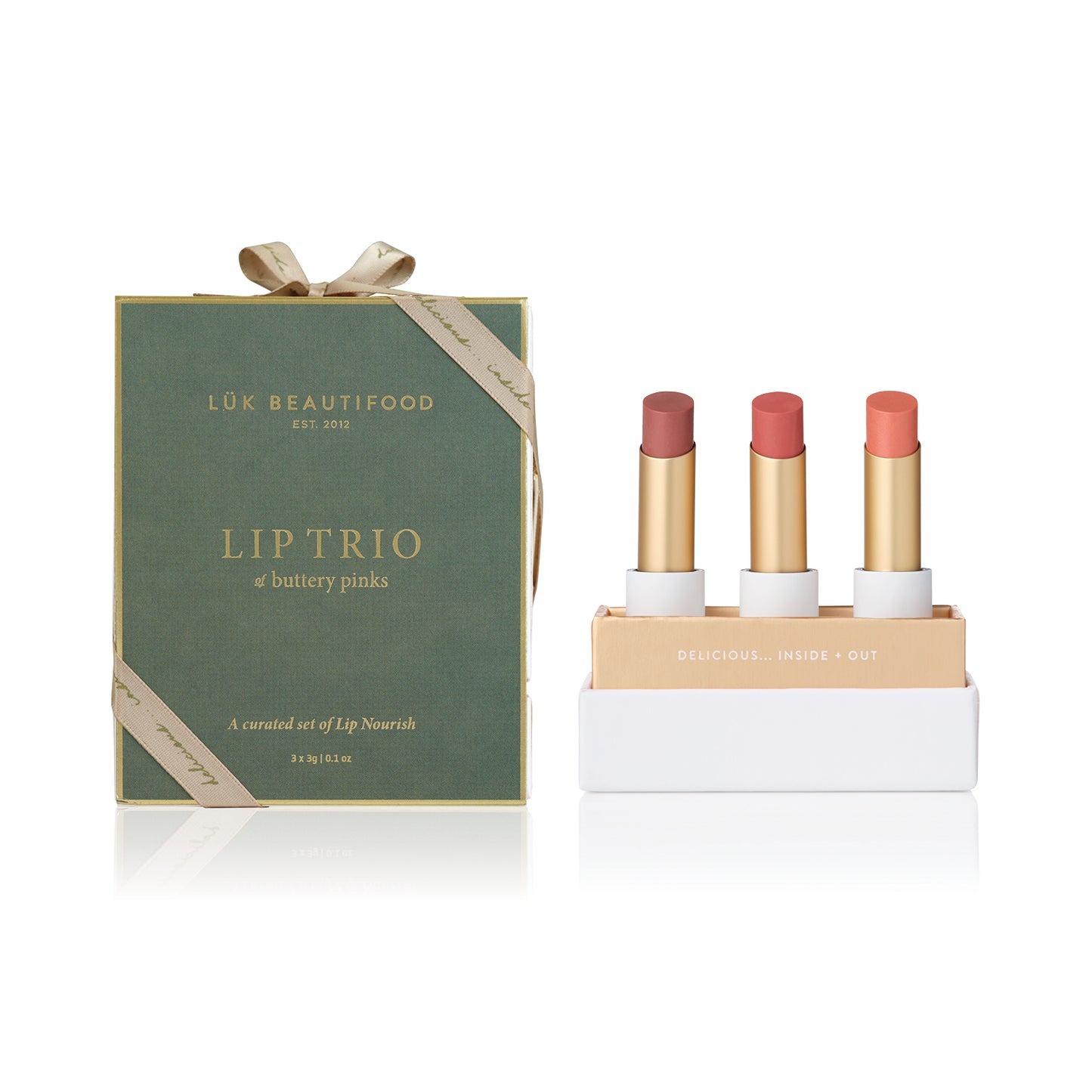New Lip Trio - Buttery Pinks