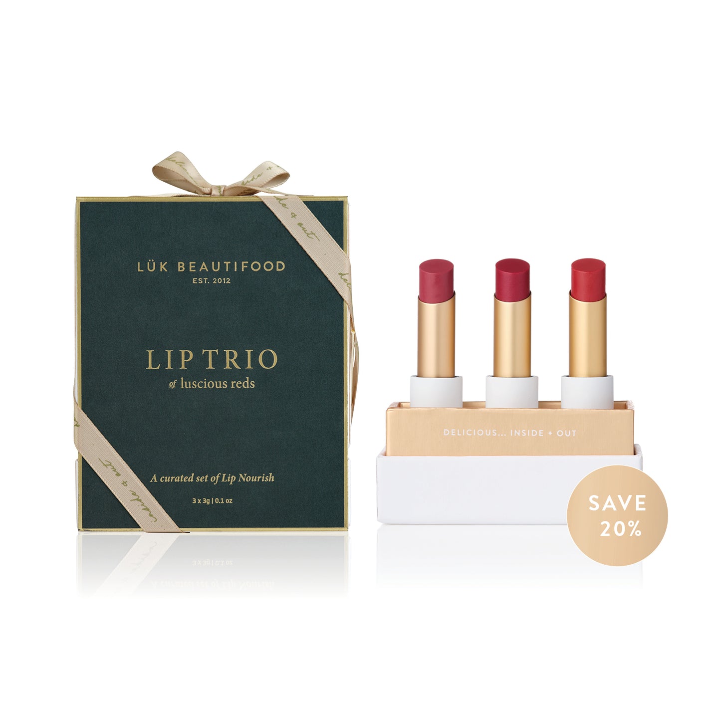 New Lip Trio - Luscious Reds
