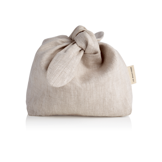 100% Linen Bento Bag for gifting your purchases