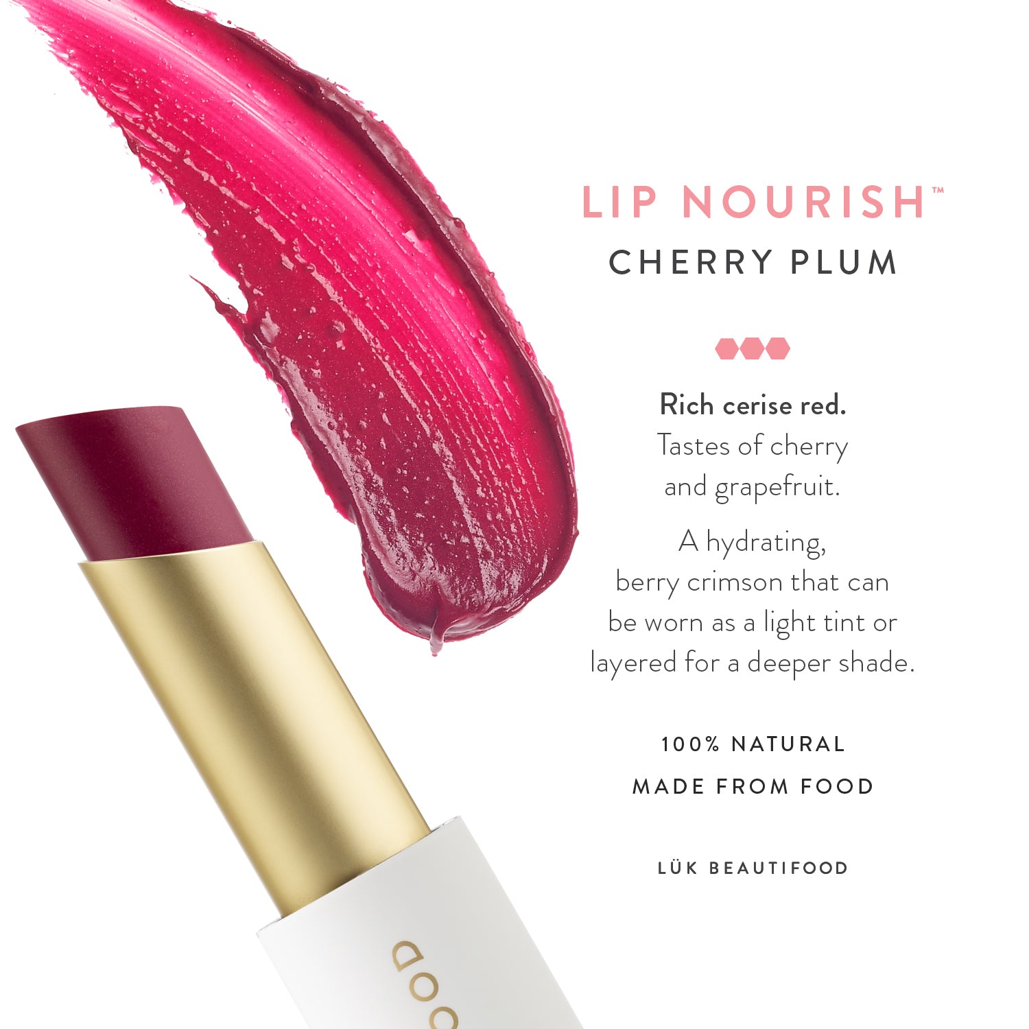 Lip Nourish in Cherry Plum Lip Nourish in Cherry Plum