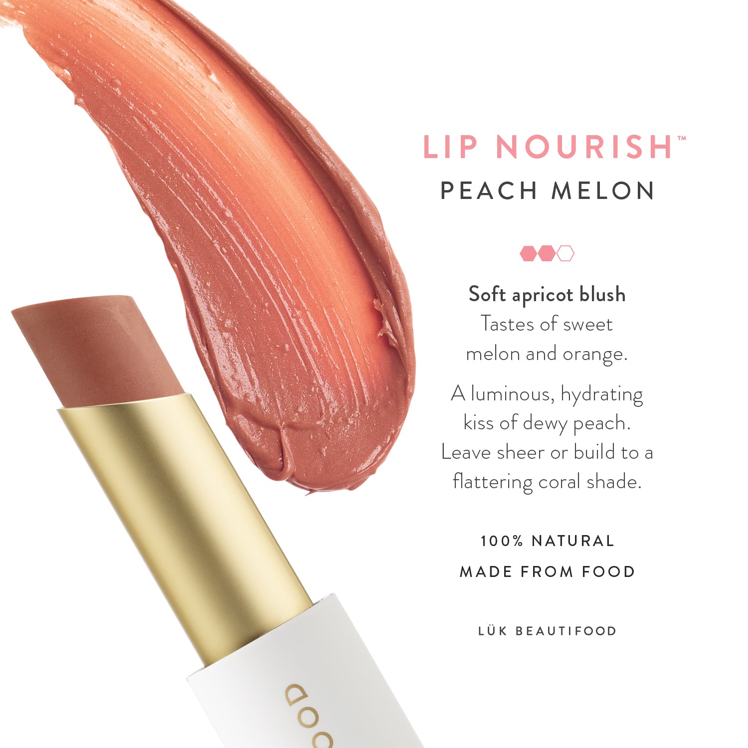 Lip Nourish in Peach Melon Lip Nourish in Peach Melon