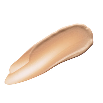 Swatch of LÜK Beautifood Instant Glow Skin Tint in Nude 1 Fair