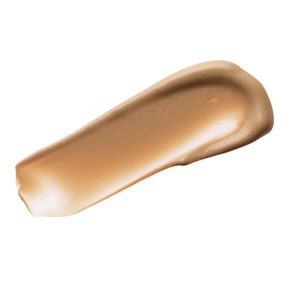 Swatch of LÜK Beautifood Instant Glow Skin Tint in Nude 5 Medium Tan